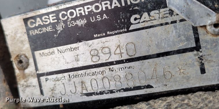 image for item DM8227 1998 Case IH 8940  MFWD tractor