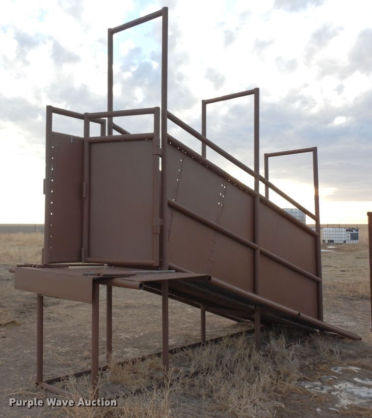 image for item DN6286 Shop built  livestock loading chute
