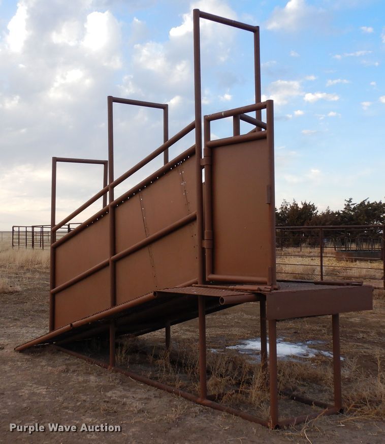 image for item DN6286 Shop built  livestock loading chute