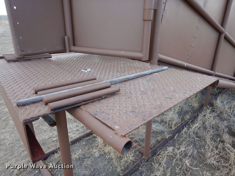 image for item DN6286 Shop built  livestock loading chute