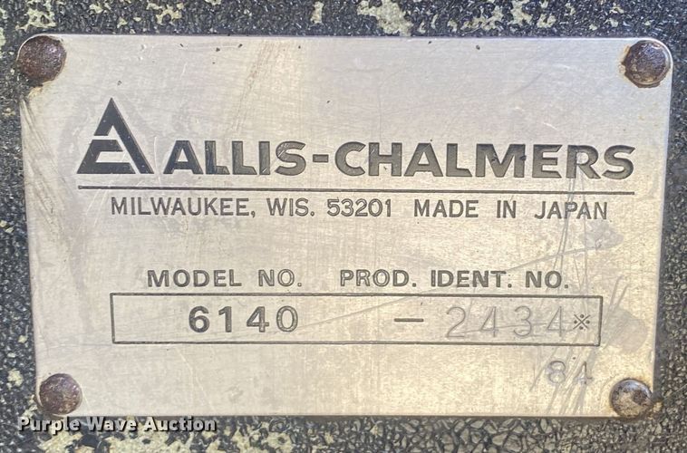 image for item DN8238 1984 Allis Chalmers 6140  tractor