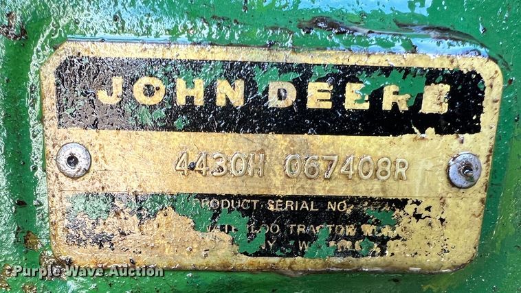 image for item DO2177 1977 John Deere 4430  tractor