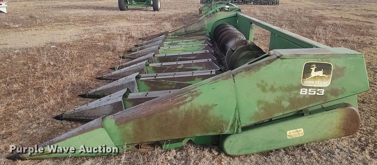 image for item DO3708 John Deere 853  all-crop head