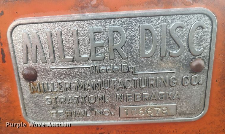 image for item DO3709 Miller  off-set disk