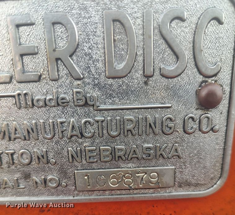 image for item DO3709 Miller  off-set disk