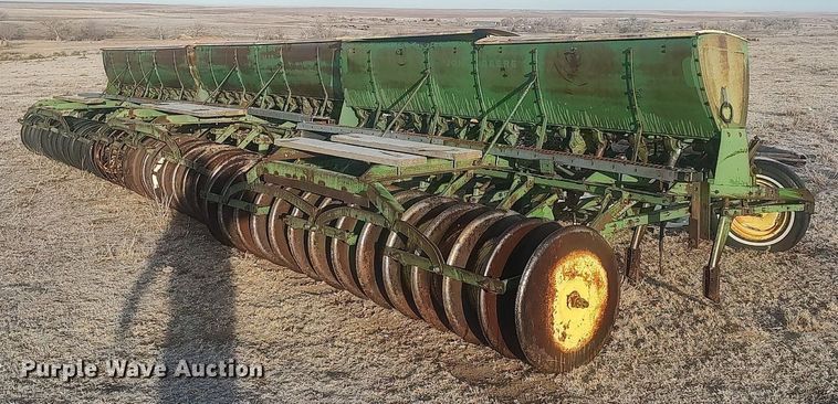 image for item DO3756 John Deere LZ-B  hoe grain drill