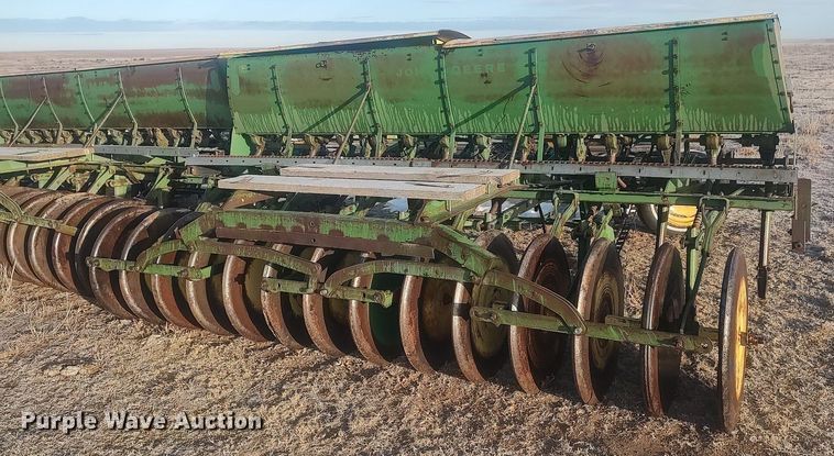 image for item DO3756 John Deere LZ-B  hoe grain drill
