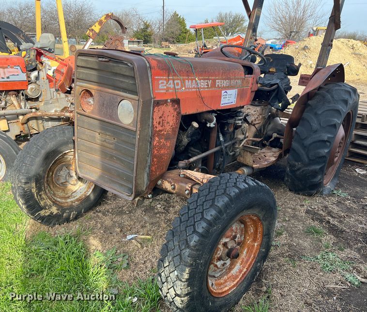 image for item DP0039 1983 Massey Ferguson 240  tractor