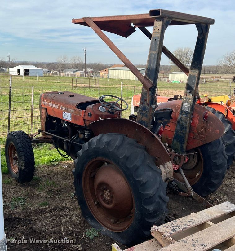 image for item DP0039 1983 Massey Ferguson 240  tractor