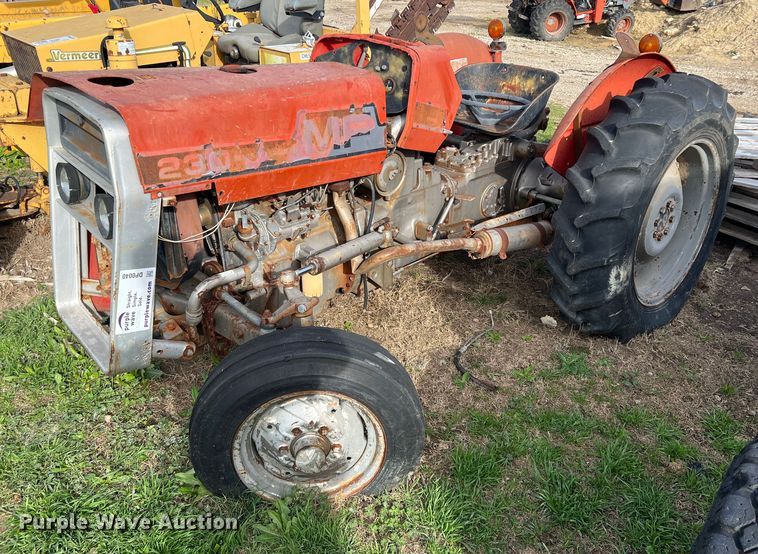 image for item DP0040 1981 Massey Ferguson 230  tractor
