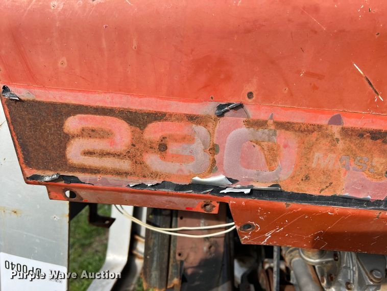 image for item DP0040 1981 Massey Ferguson 230  tractor