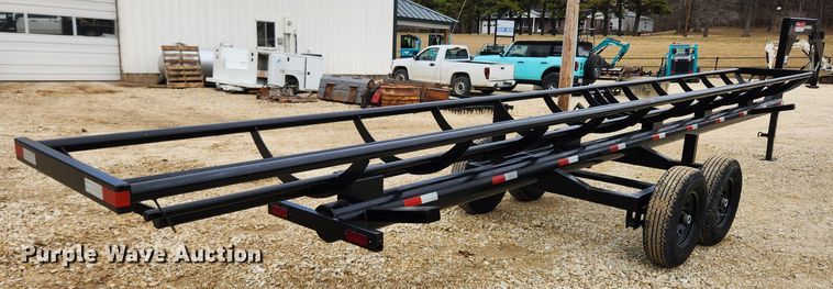 image for item JB9664 2021 Freedom 32GN  hay bale trailer