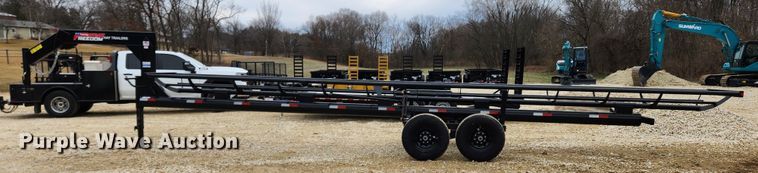 image for item JB9664 2021 Freedom 32GN  hay bale trailer