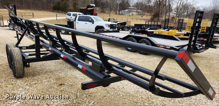 image for item JB9664 2021 Freedom 32GN  hay bale trailer