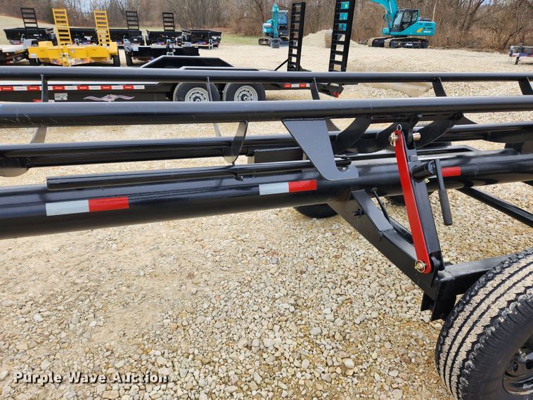 image for item JB9664 2021 Freedom 32GN  hay bale trailer