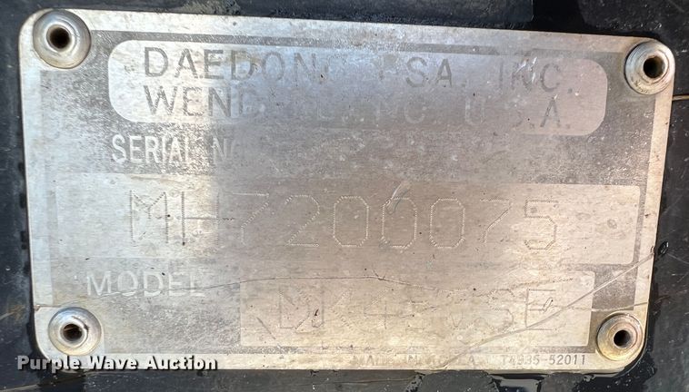 image for item KR9567 Kioti DK45SE  MFWD tractor