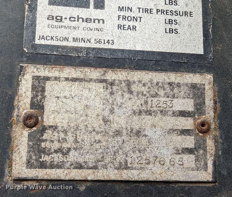 image for item LF9688 Ag-Chem TerraGator 1253  sprayer