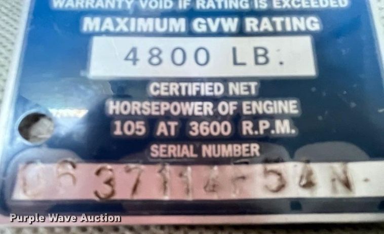 image for item LG9513 1954 Chevrolet 6400 grain truck