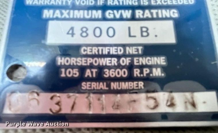 image for item LG9513 1954 Chevrolet 6400 grain truck