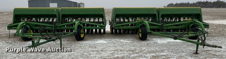 image for item LT9043 (2) John Deere 9300 hoe grain drills