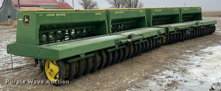 image for item LT9043 (2) John Deere 9300 hoe grain drills