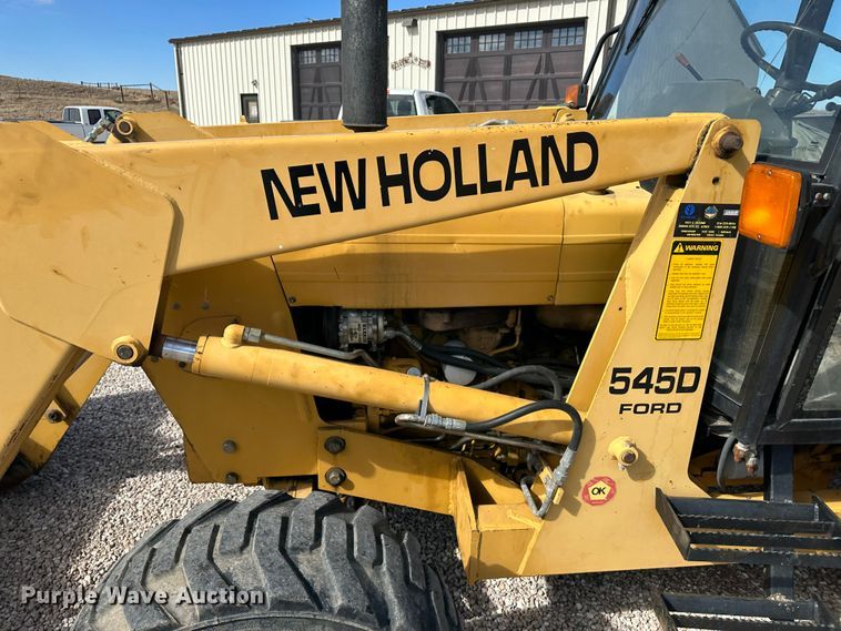 image for item LT9537 1997 New Holland 545D  industrial tractor