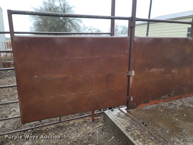 image for item ME9065 Shop built  livestock scale