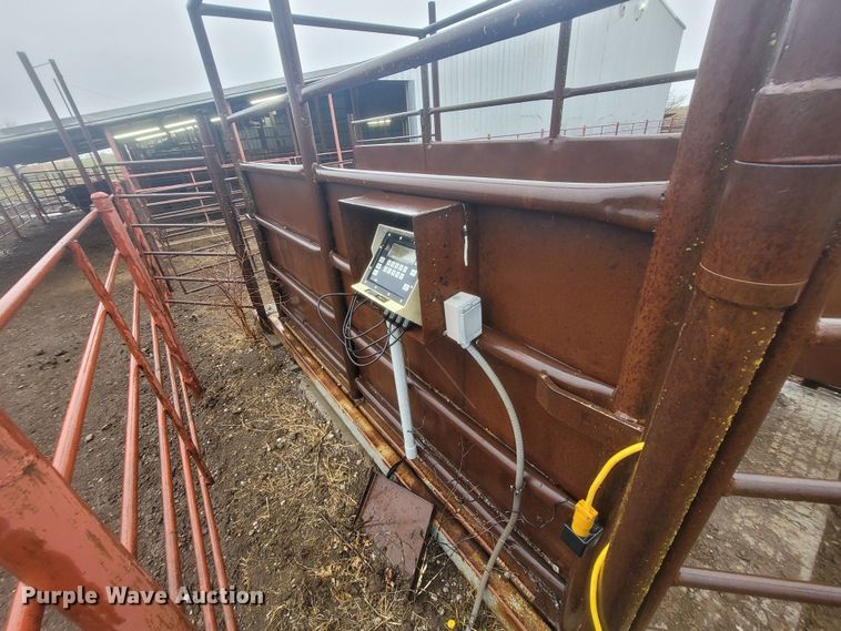 image for item ME9065 Shop built  livestock scale