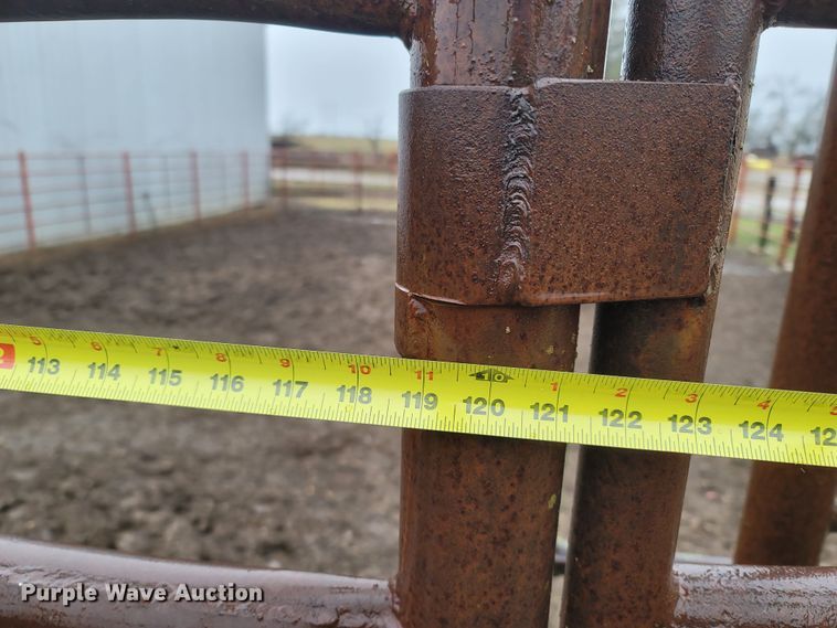 image for item ME9065 Shop built  livestock scale