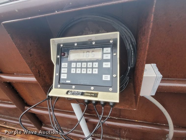 image for item ME9065 Shop built  livestock scale