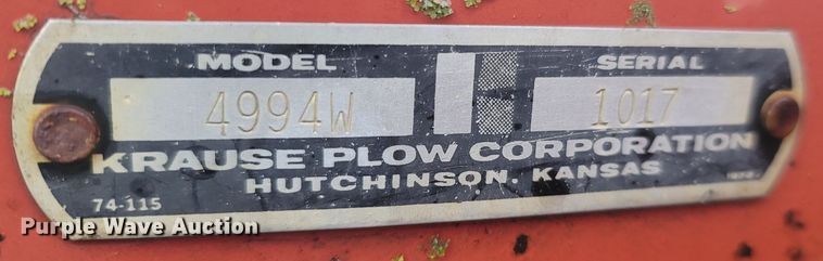 image for item ME9066 Krause 4994W  double off-set disk