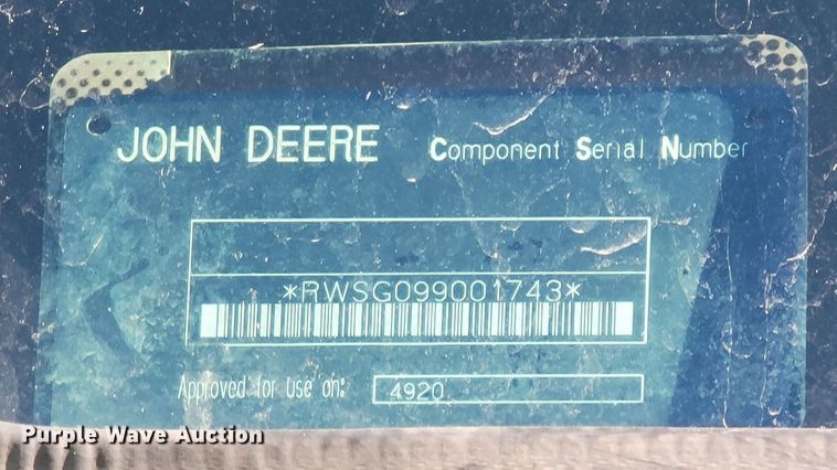 image for item MH9738 2006 John Deere 4920  applicator