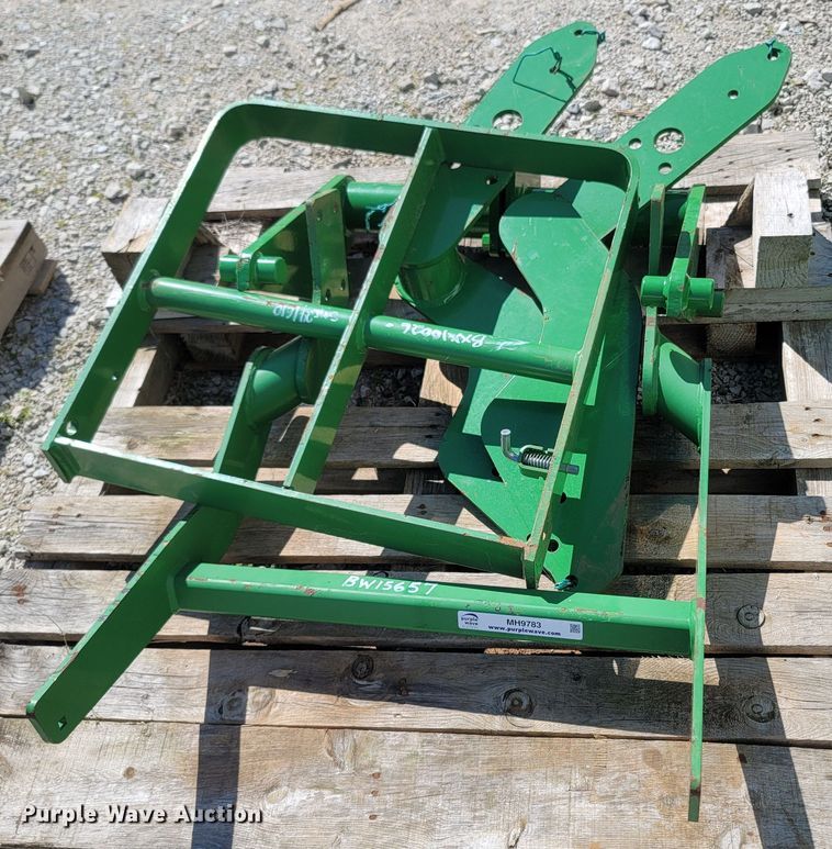 image for item MH9783 (2) John Deere tractor front bumper guards