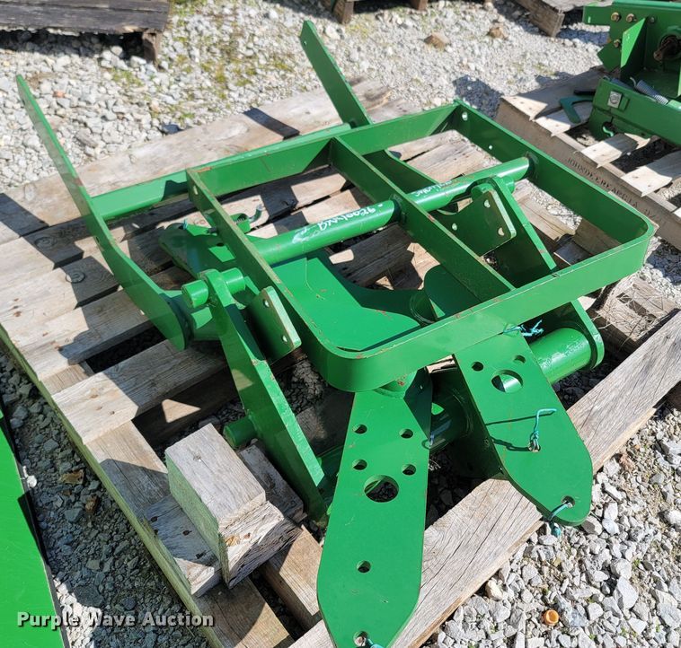 image for item MH9783 (2) John Deere tractor front bumper guards