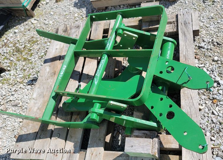 image for item MH9783 (2) John Deere tractor front bumper guards