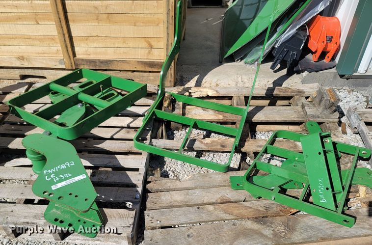 image for item MH9786 (3) John Deere tractor bumper guards