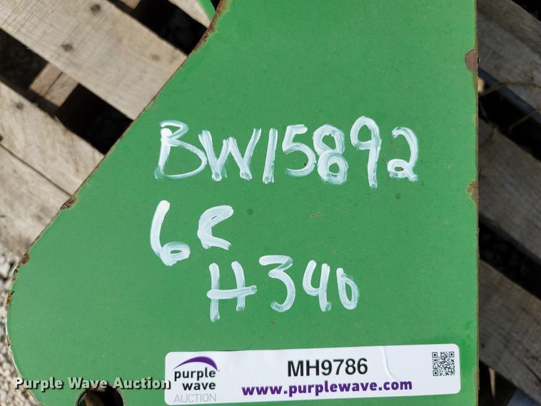 image for item MH9786 (3) John Deere tractor bumper guards