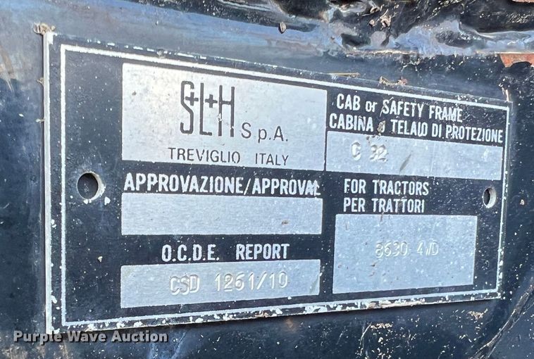 image for item MM9187 1993 AGCO Allis 8630  MFWD tractor