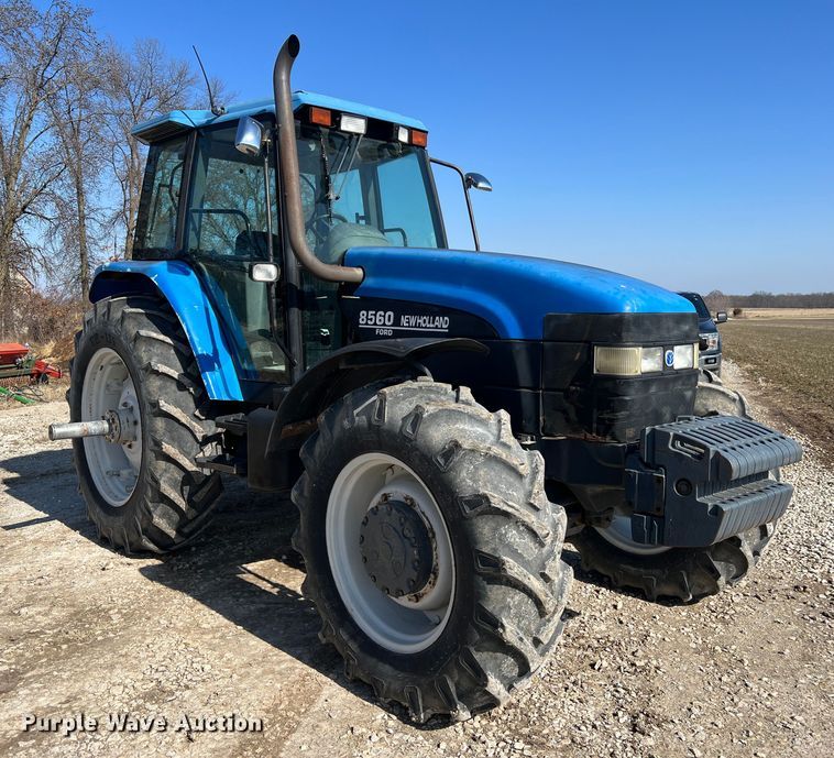image for item MM9188 1996 New Holland 8560  MFWD tractor