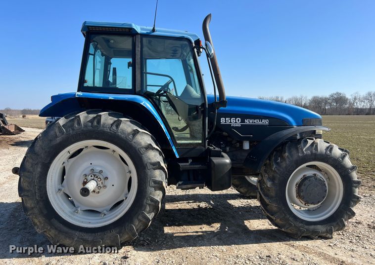 image for item MM9188 1996 New Holland 8560  MFWD tractor