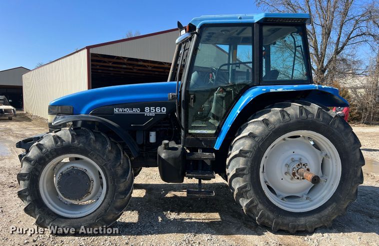 image for item MM9188 1996 New Holland 8560  MFWD tractor