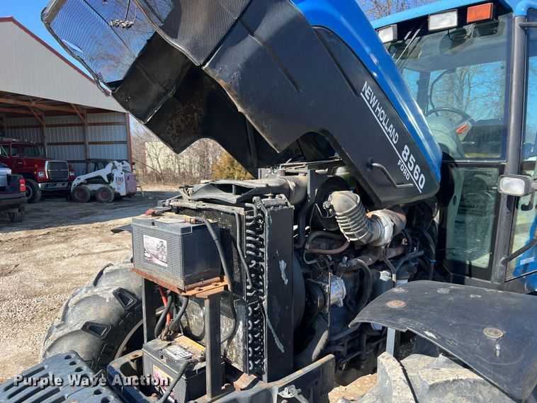image for item MM9188 1996 New Holland 8560  MFWD tractor