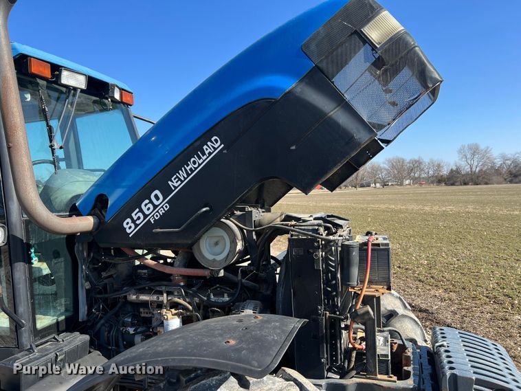 image for item MM9188 1996 New Holland 8560  MFWD tractor
