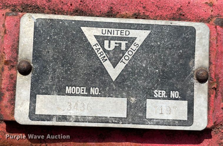 image for item MM9320 UFT 3436  peanut digger