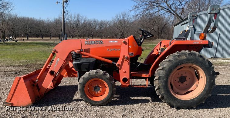 image for item MM9724 Kubota L3400  MFWD tractor