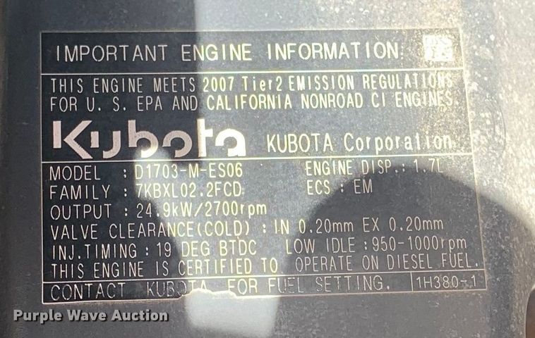 image for item MM9727 Kubota L3240D  MFWD tractor