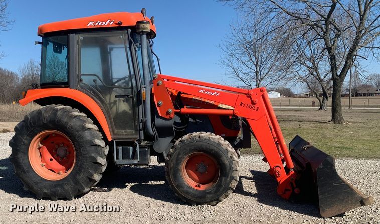 image for item MM9733 Kioti DK55C  MFWD tractor
