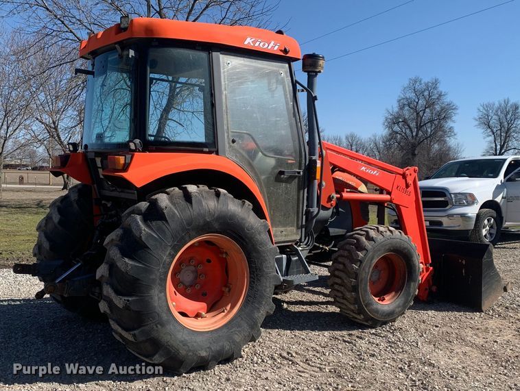 image for item MM9733 Kioti DK55C  MFWD tractor