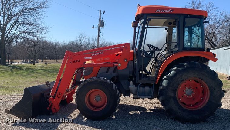image for item MM9733 Kioti DK55C  MFWD tractor