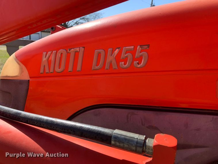image for item MM9733 Kioti DK55C  MFWD tractor